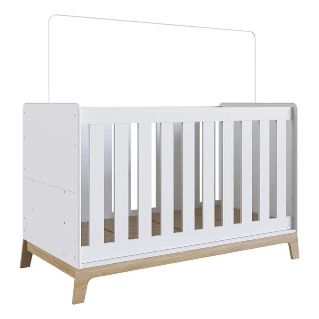 Mobi Cuna 3 En 1 Madera Modelo Noah Cama Convertible