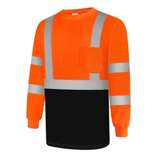 Camisas De Trabajo Reflectantes De Seguridad De Clase 3... Camisas De Trabajo Reflectantes De Seguridad De Clase 3...