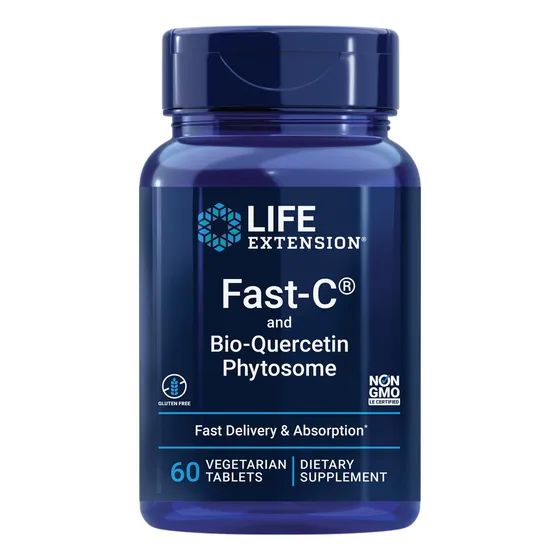Suplemento Life Extension Fast-c Y Bioquercetina Fitosoma