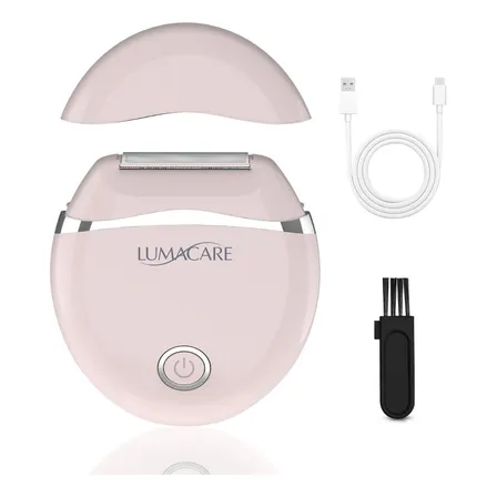 Depiladora Electrica Bikini Rasuradora Para Mujer Recargable Rosa