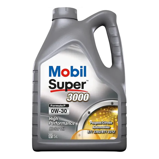 Mobil Super 3000 Formula P 0w30 High Performance, 5 Litros