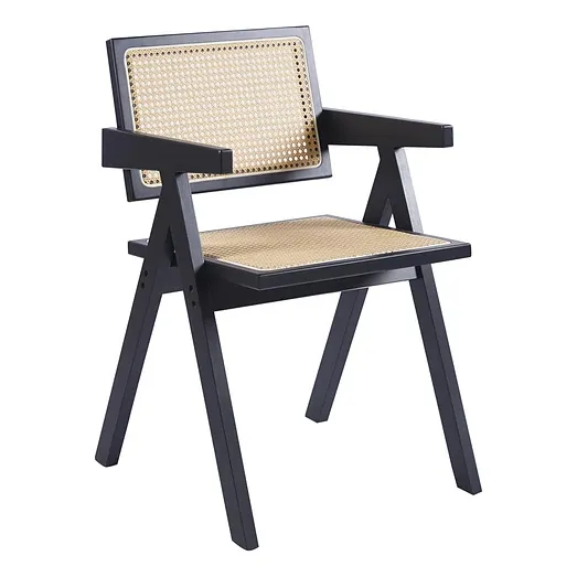 Silla Butaca Chandigarh Madera Rattan Klik