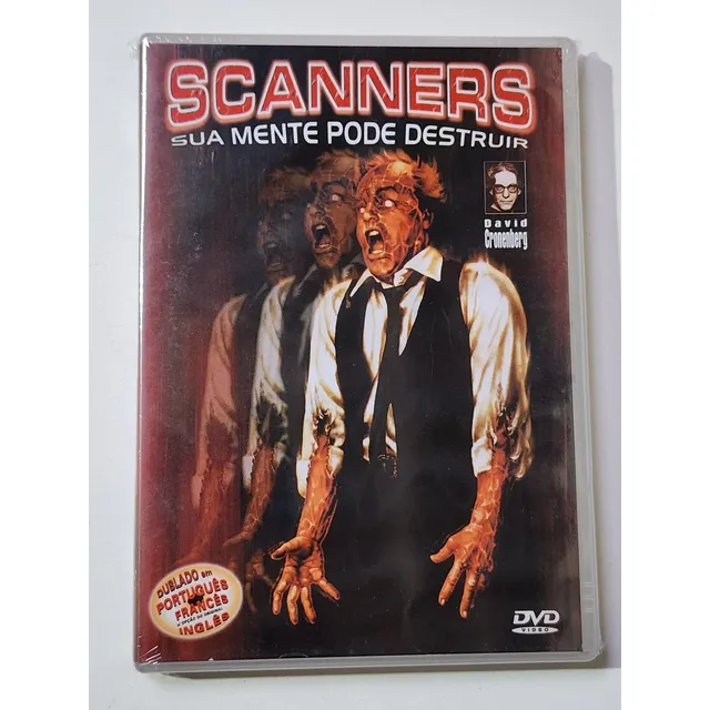 Dvd Scanners Sua Mente Pode Destruir Original Lacrado