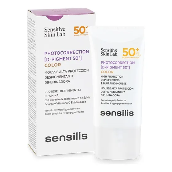 Sensilis Photocorrection D-pigment Spf50 Color 40ml Momento De Aplicación Día Tipo De Piel Todo Tipo De Piel