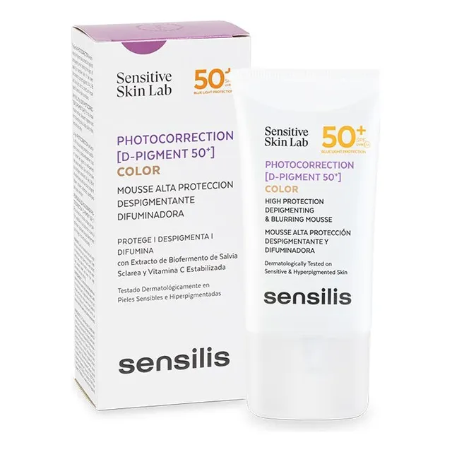 Sensilis Photocorrection D-pigment Spf50 Color 40ml Momento De Aplicación Día Tipo De Piel Todo Tipo De Piel