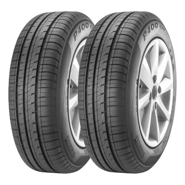 Kit X2 Neumáticos Pirelli P400 Evo 175/65r14 82h Índice de velocidad H