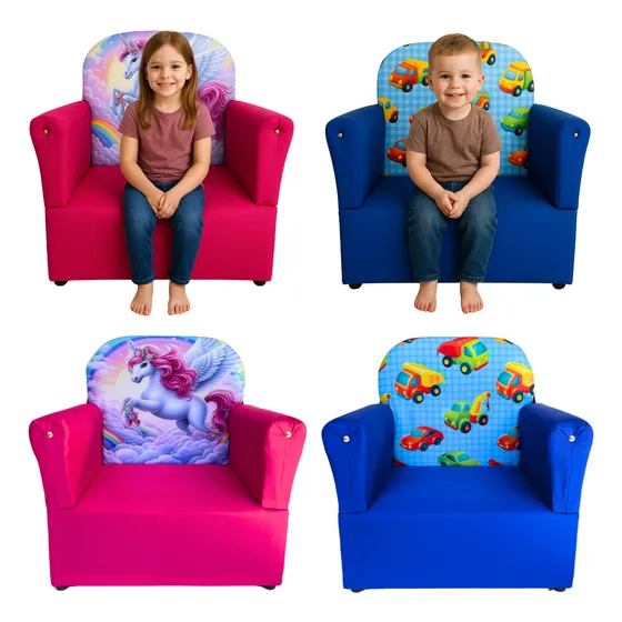 Cadeirinha De Bebe Mini Sofa Infantil Puff Pufe Poltrona Kid