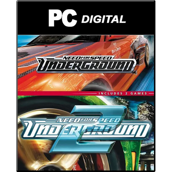 2x1 Need For Speed Underground 1 Y 2 Pc Español