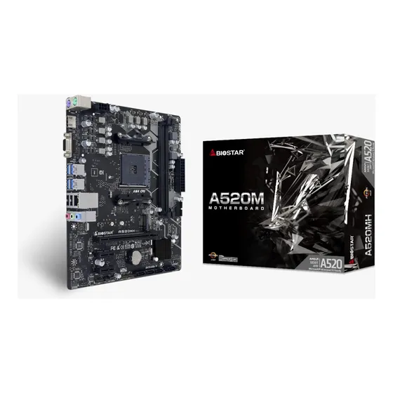 Tarjeta Madre Biostar A520mh Ryzen Am4