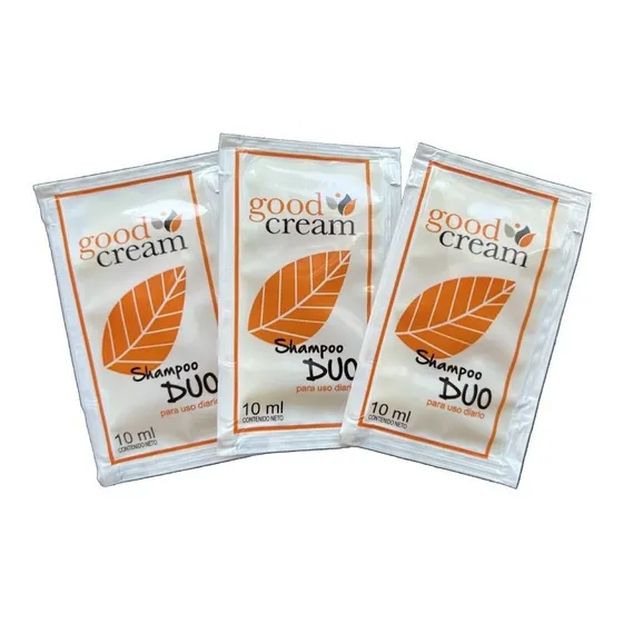 Shampoo Duo Hotelero Good Cream Sachet 10ml X 100u | Hotel