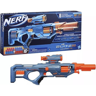 Lanzador Eaglepoint Rd-8 Nerf Elite 2.0, 16 Dardos, +8 Años Lanzador Eaglepoint Rd-8 Nerf Elite 2.0, 16 Dardos, +8 Años