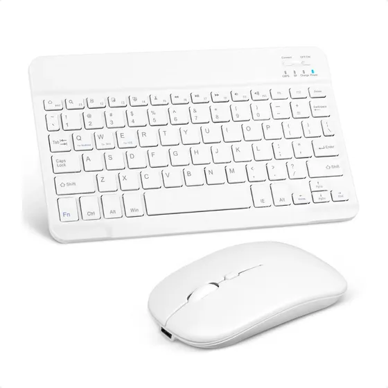 Teclado E Mouse Tablet S9 Fe S9 Plus S9 Sem Fio Recarregável
