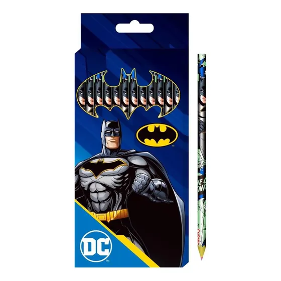 Lápiz De Color Cresko Lj638 Pack 12u Batman