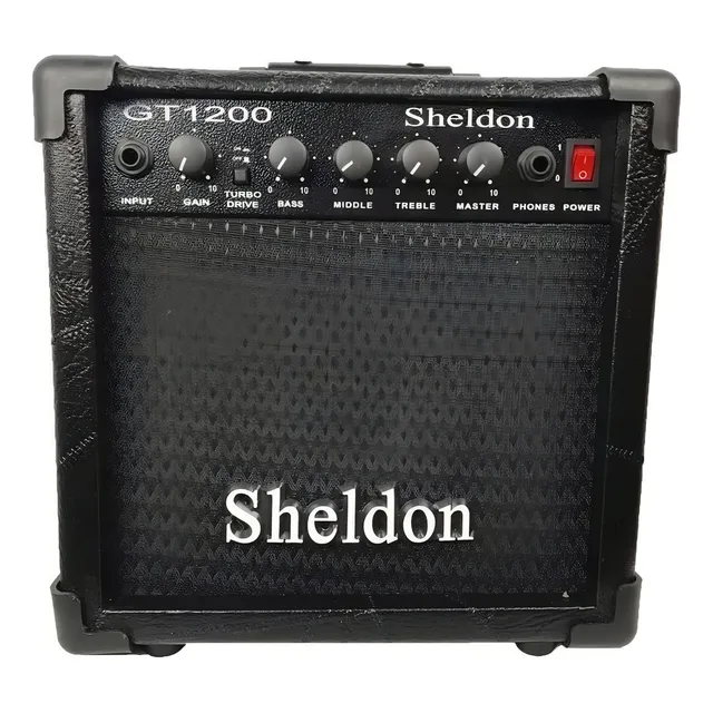 Cubo Sheldon Gt1200 Para Guitarra De 15w Cor Preto 110v/220v
