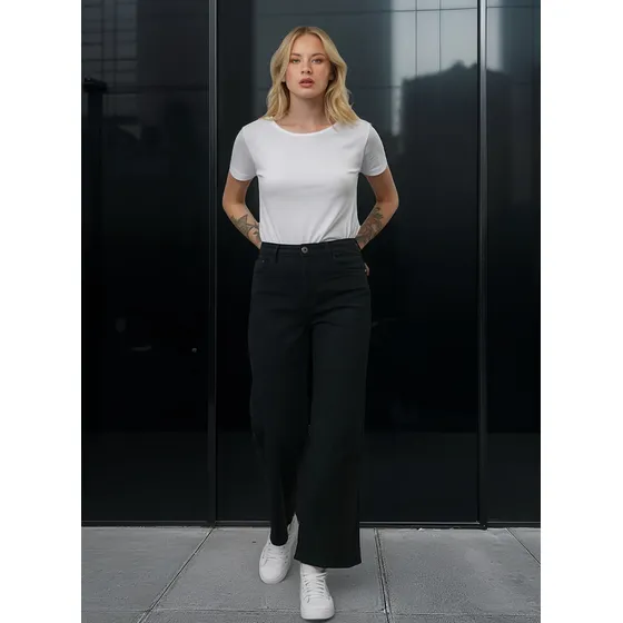Pantalón De Jean Ufo Paris Negro