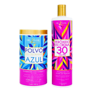 Nekane® Polvo Decolorante Azul Colágeno Profesional 500g Nekane® Polvo Decolorante Azul Colágeno Profesional 500g