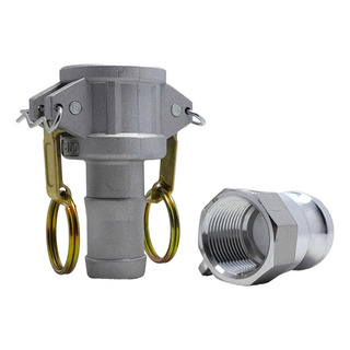 Conexión Rapida 1 Pulgadas Aluminio Hembra Y Macho Rosca Conexión Rapida 1 Pulgadas Aluminio Hembra Y Macho Rosca