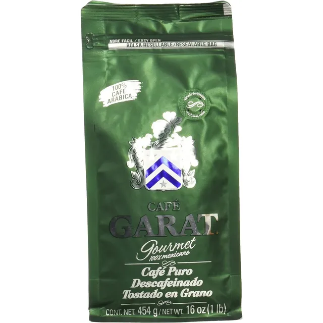 Garat Descafeinado Entero 454gr, Café