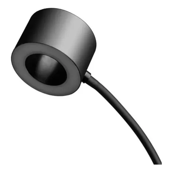 Lámpara De Pie Led Macroled Marte Negro Dimmer Calido Frio