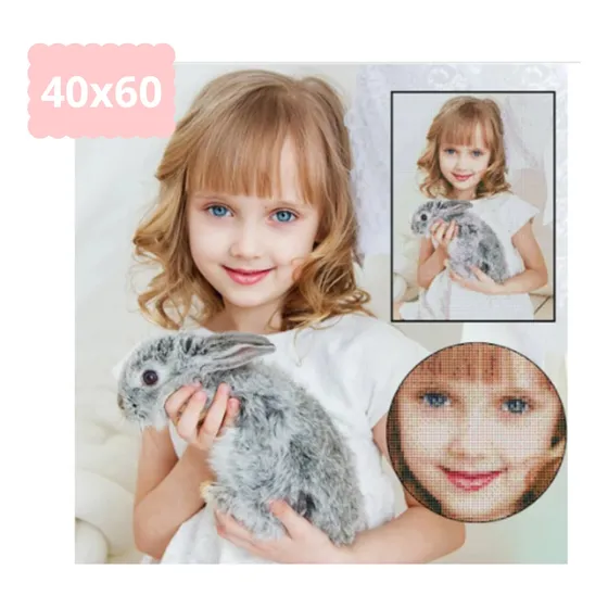 Kit Diamond Painting Diy Diseños Personalizados Fotos
