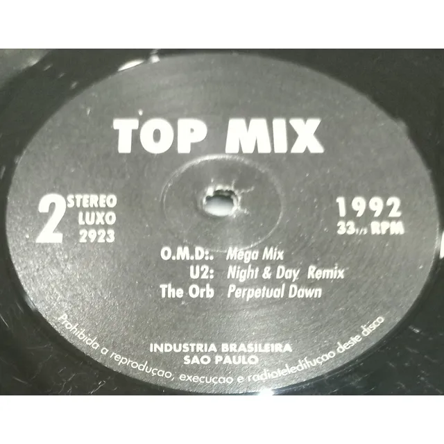 Top Mix 1992 U2 Omd 2 Unlinited Orb  Kalimera Y Otros Brasil