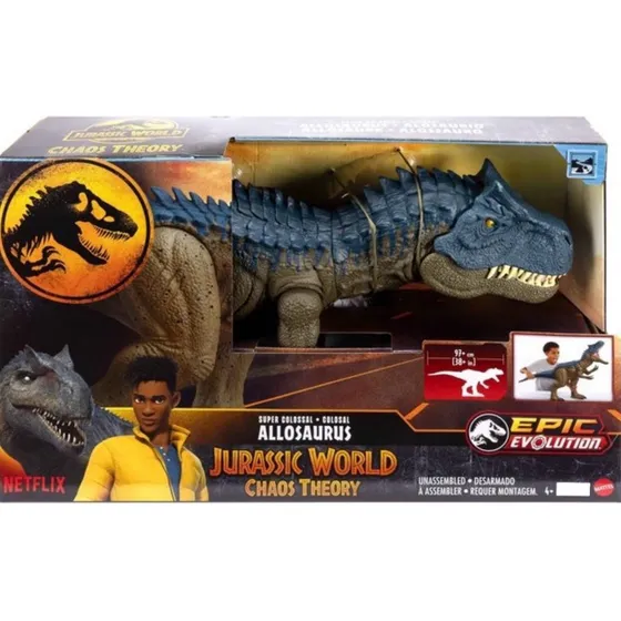 Dinosaurio Alosaurio Jurassic World Colossal 1  Metro Mattel