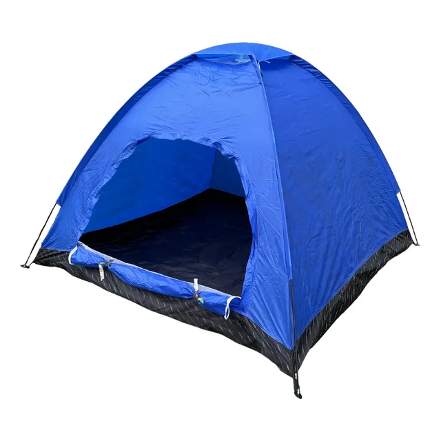 Barraca De Camping 2x2m Para 4 Pessoas Com Cobertura