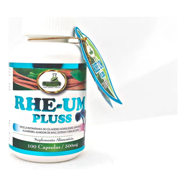 Reuma Plus (rhe-um Pluss) 100 Capsulas Fitogreen