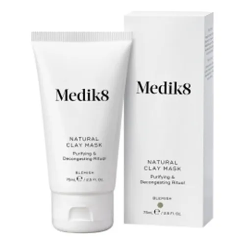 Natural Clay Mask 75ml Medik8 Momento de aplicación Día/Noche Tipo de piel Normal, Mixta, Grasa