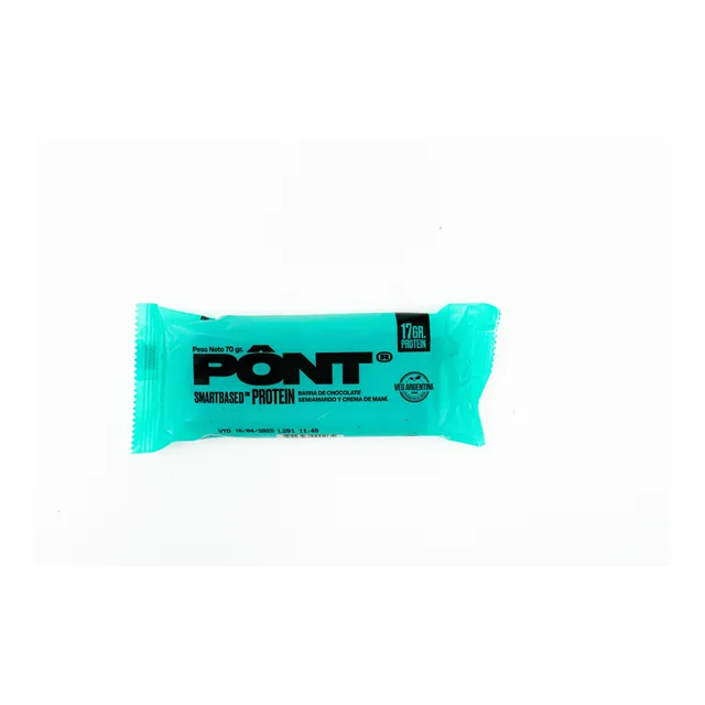 Barrita Proteica Pont Vegan 17 Grs De Proteina Kosher X24