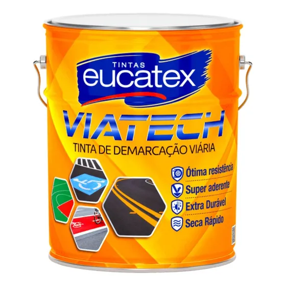 Tinta De Demarcação Viária Viatech Emborrachada 18l
