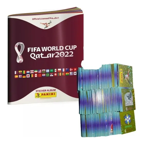 Sobres de estampas World cup 2022 FIFA World Cup Qatar 2022 Panini - Pack de 100 x 100