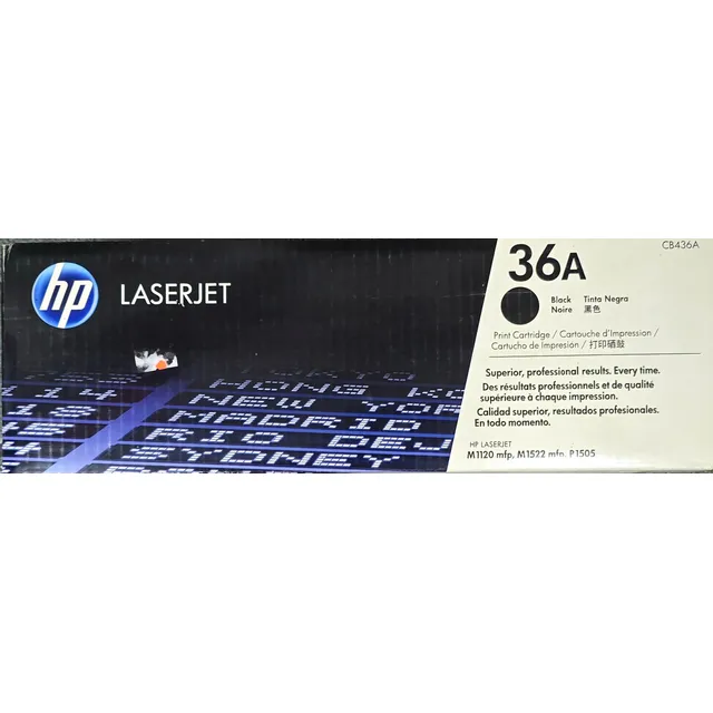 Toner Hp Laserjet 36a Negro Cb436a M1120 Mft, M1522 Mft, P15