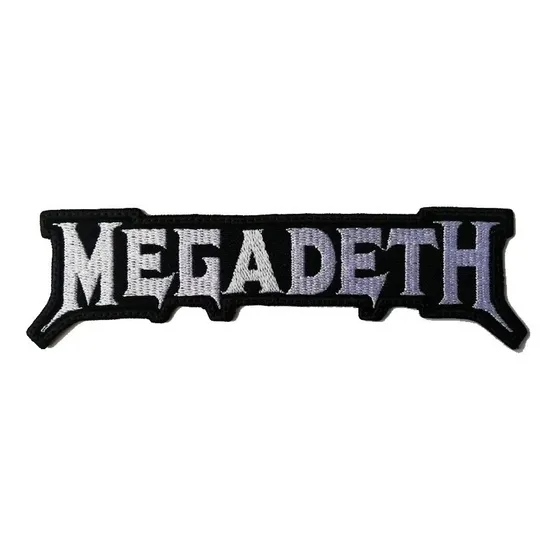 Parche Bordado Banda Megadeth - Heavy Metal Logo