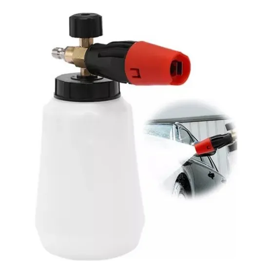 Pistola Hidrolavadora Auto Espuma Desmontable Tanque 1l