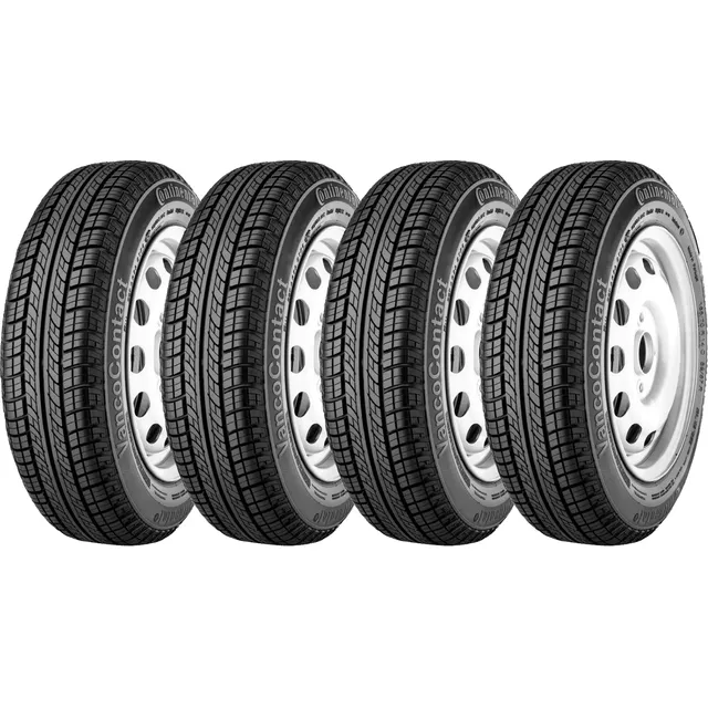 Kit de 4 llantas Continental VanContact A/S 215/85R16 115 Q