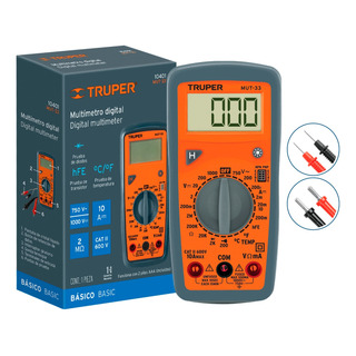 Multímetro Digital Junior Truper 10401 Multímetro Digital Junior Truper 10401