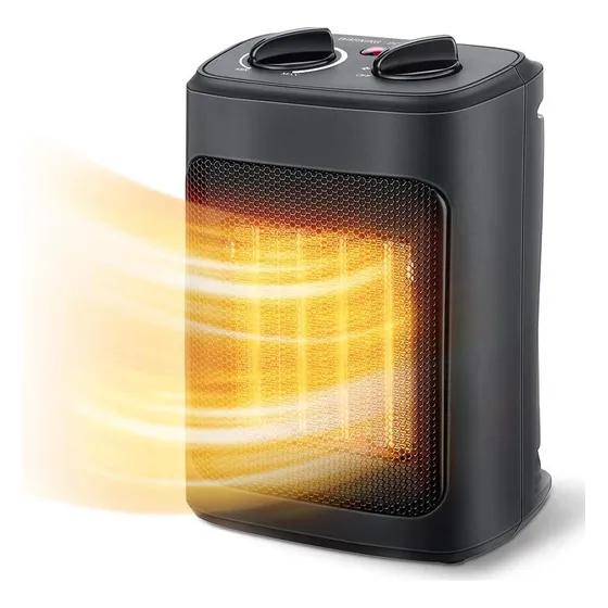 Calefacción Eléctrico Portátil 1500 W  Termostato Ajustable