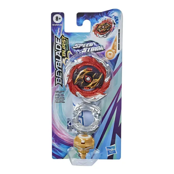 Beyblade Burst - Brave Roktavor R6 - Speed Storm - Hasbro Color Rojo