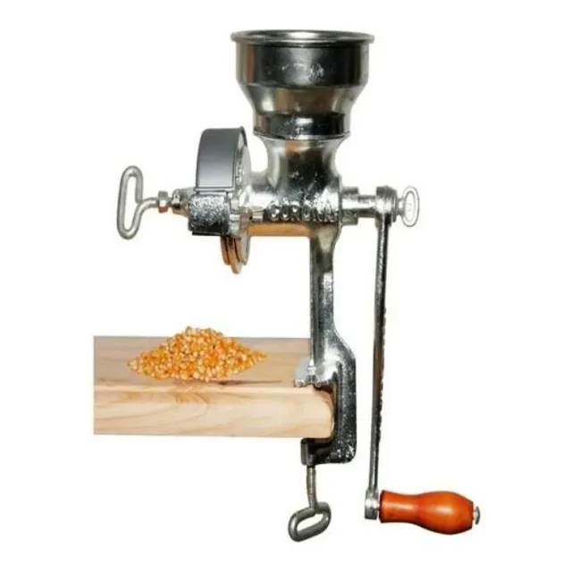 Molino Corona Colombiano Para Moler Coco, Granos Maiz Y Cafe