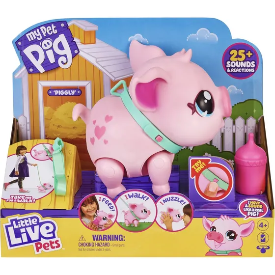 Cerdito Little Live Pets Interactivo Mini Pig Mini Cerdito L