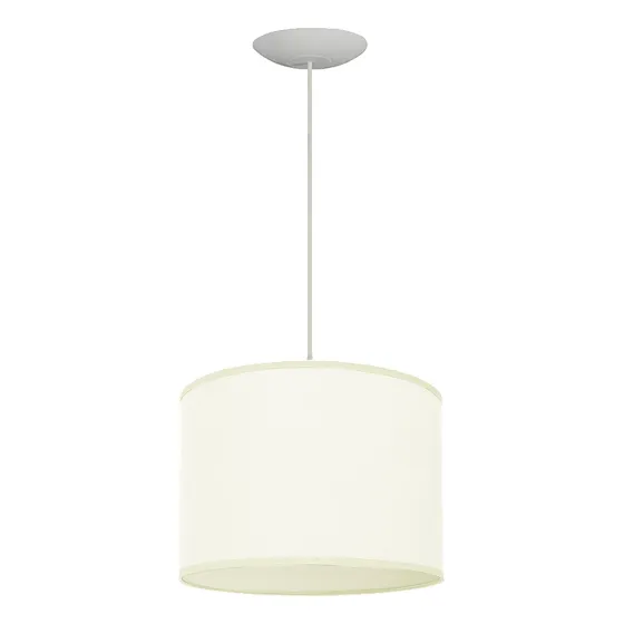 Lampara Colgante Circular 20x15 Tela Standard Luminic®