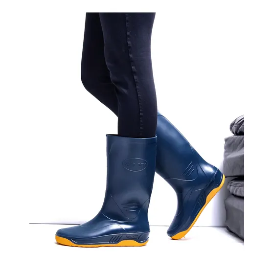 Botas Lluvia Moda Cómodas Livianas Caña Alta Timothea