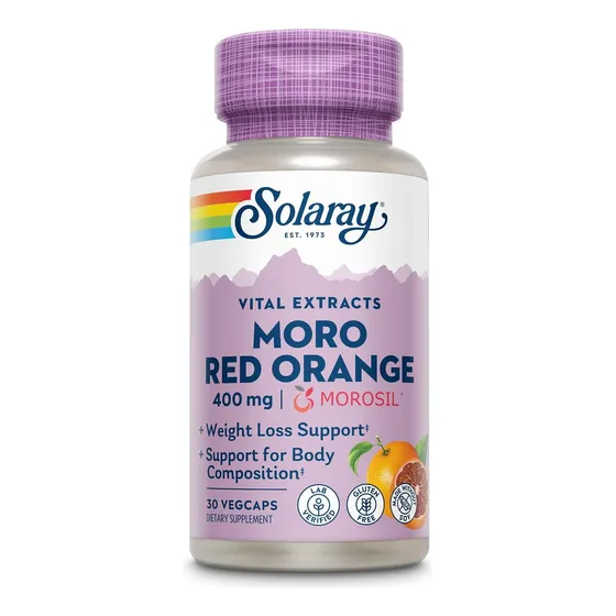 Solaray Moro Red Orange - Suplemento De Pérdida De Peso De M