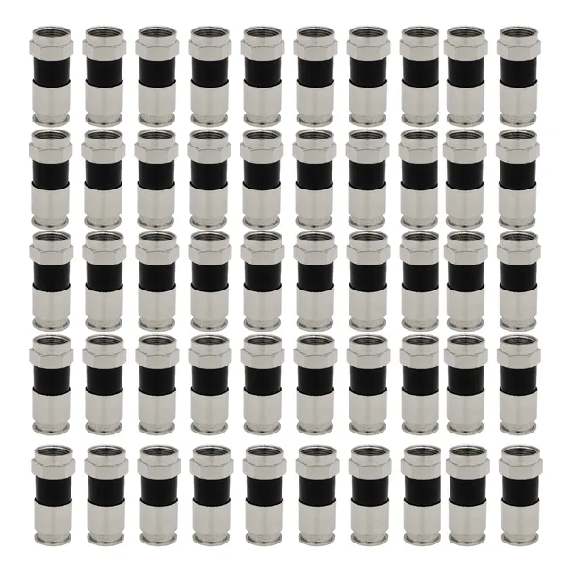Conector Ppc Compresion Rg6 Perfectvision Pv6uslp Bolsa 50 P