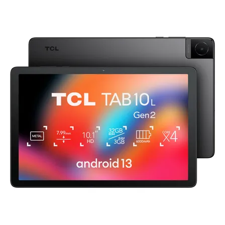 Tablet Tcl Tab 10l Gen2 32gb + 3gb Ram Color Negro