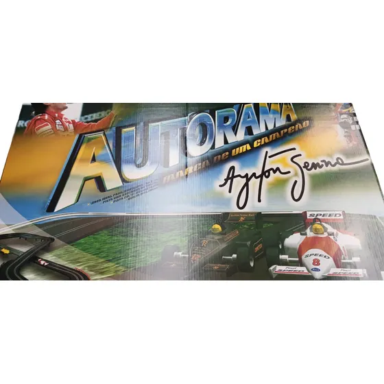 Autorama Ayrton Senna Zerado Na Caixa