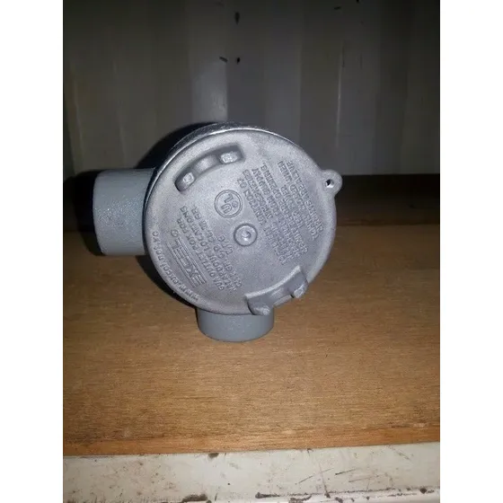 Caja De Paso Guat 1/2  Marca Exel /crouse Hinds