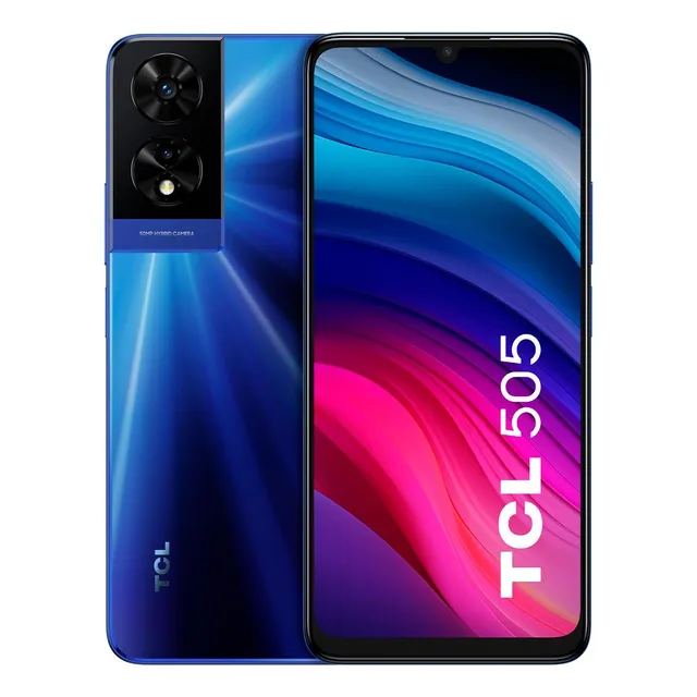 Celular Tcl 505 Dual Sim 128gb 4gb Azul Oscuro