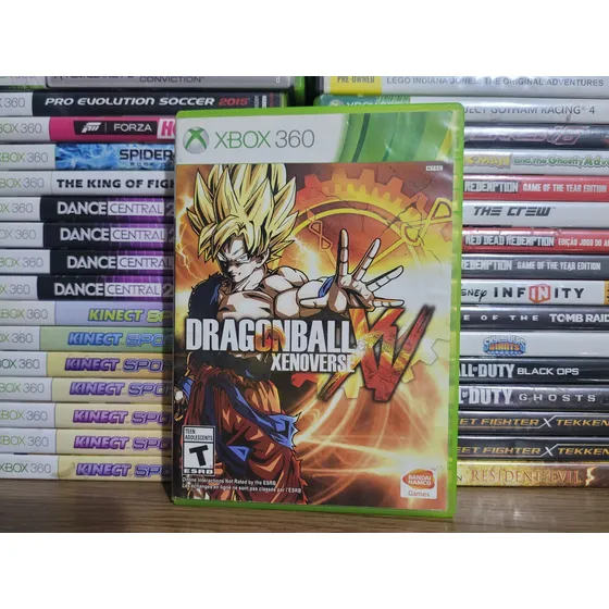 Jogo Dragon Ball Xenoverse 15 Xbox 360 Original Mídia Física